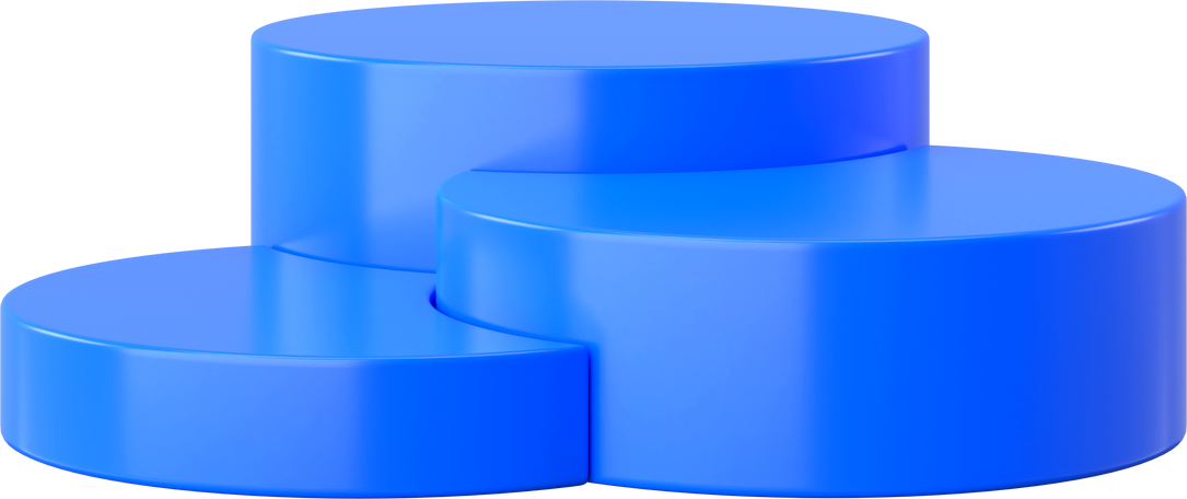 Product display. Display stand. 3D element.